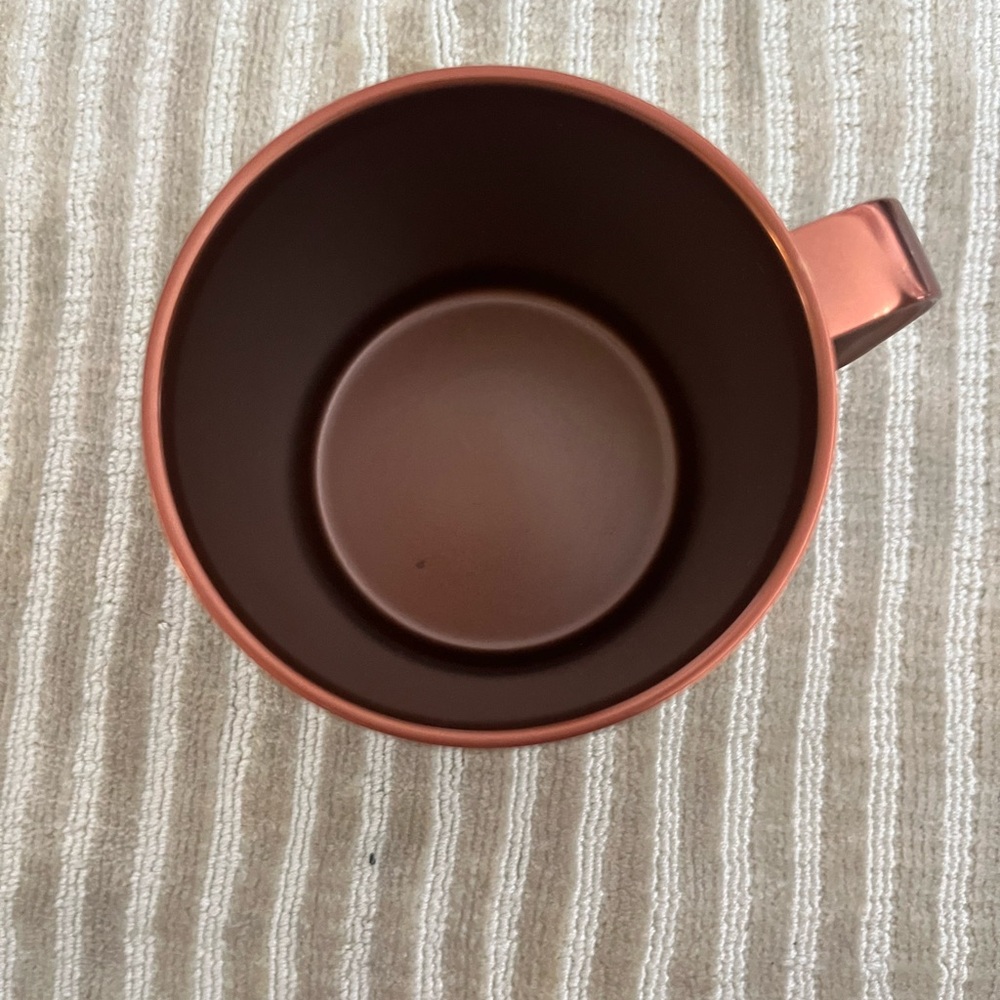 Ember Copper Mug with Saucer - Picture 4 of 6